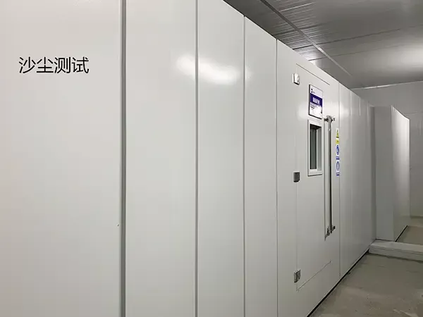 Dust and sand test