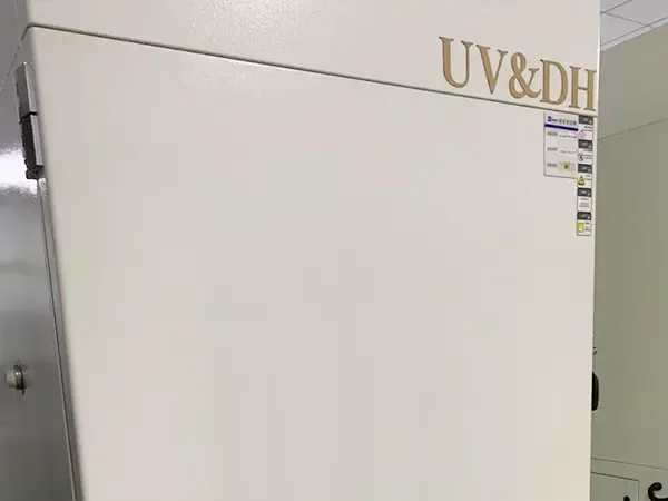 UV+DH composite test